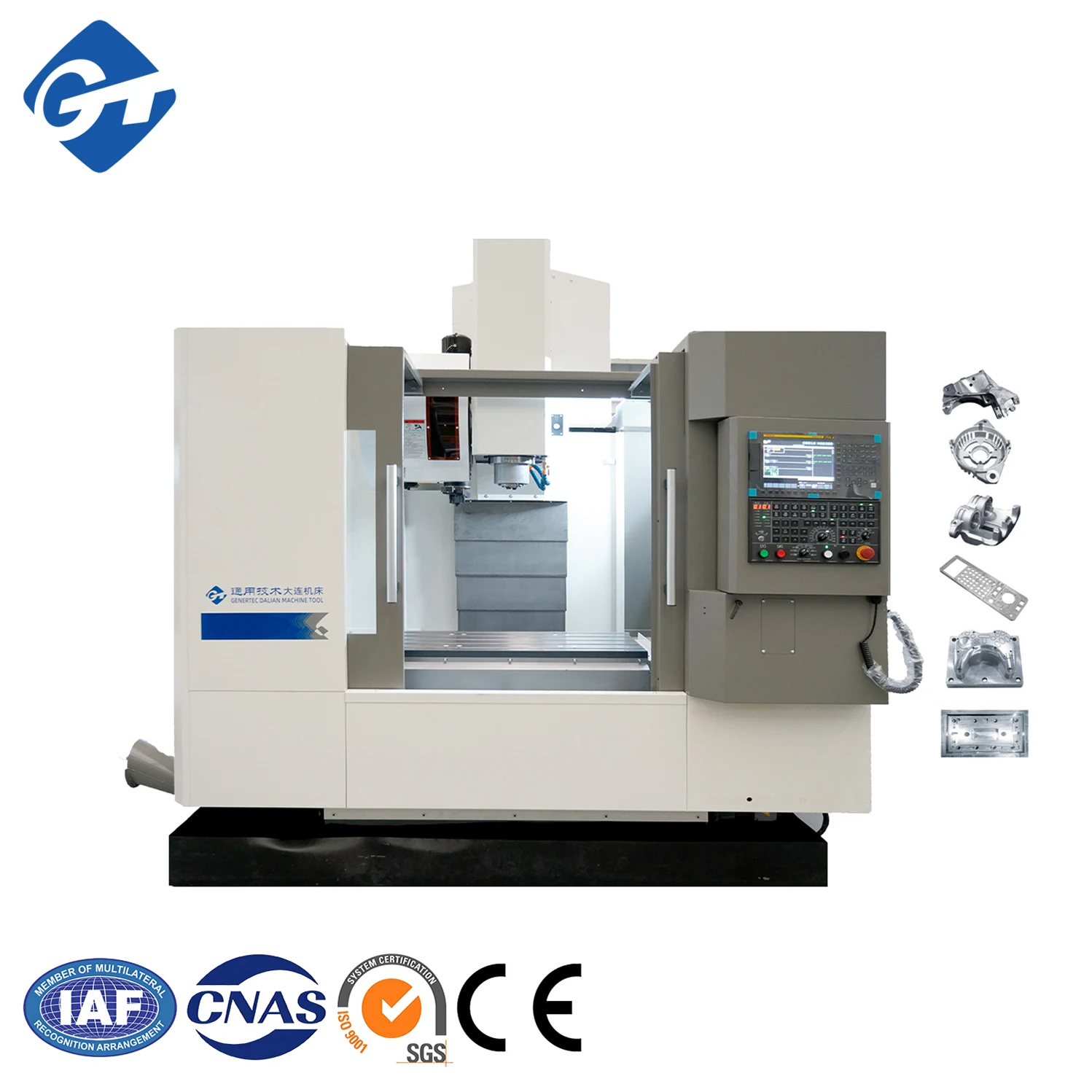 GT DMTG VMC1160 Aluminium Profile Machining Center Cnc Machining Center Vmc 500 Cnc Turret Milling Machine