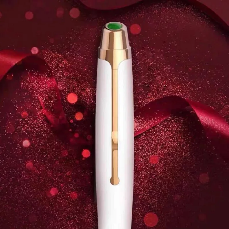 Eye Massager Pen With Warm Massage And Vibration Beauty Thin Face Skin Care Home Use Beauty Equipment