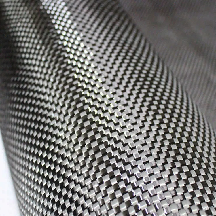 Architecture Carbon Fiber Cloth Plain Woven Fabric T300 12k 600G High Quality Wholesale Price