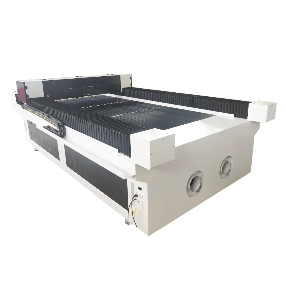 Acrylic wood mdf cardboard plastic rubber PVC foam fabric leather 1325 CO2 Laser cutting machine price  1300*2500mm Co2 Laser