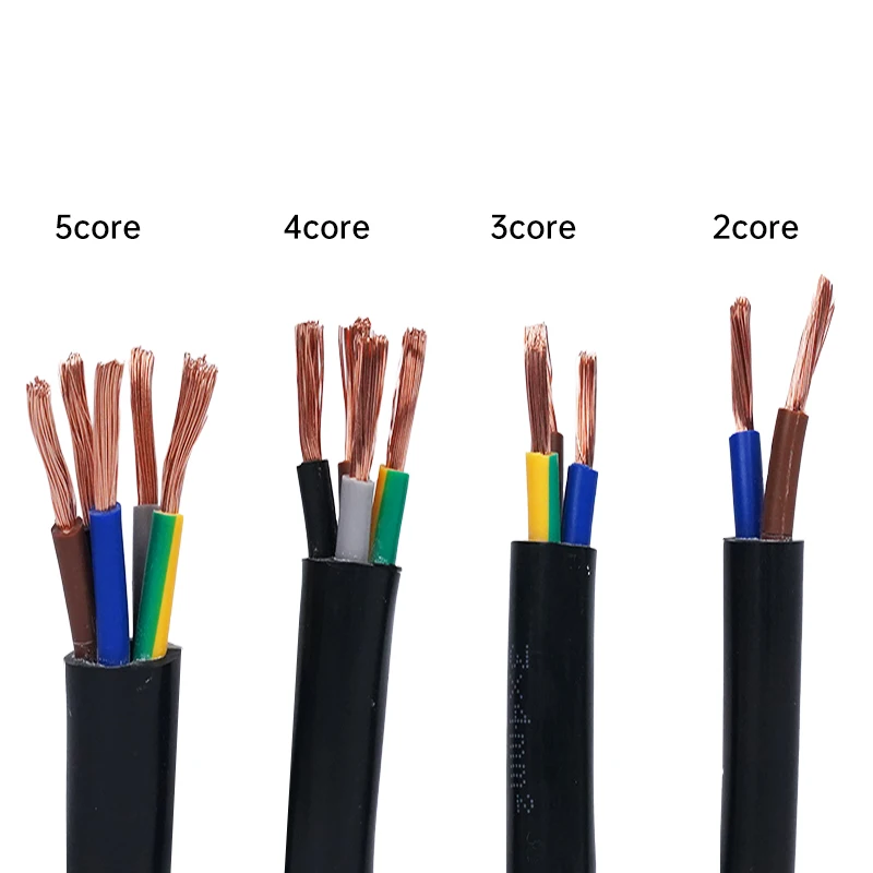 Гибкий кабель с ПВХ изоляцией на возраст 2, 3, 4, 5, основной гибкий кабель с ПВХ изоляцией 1,5 мм 2,5 мм 4 мм многофункциональная проволока core инструкция силовой кабель Электрический провод