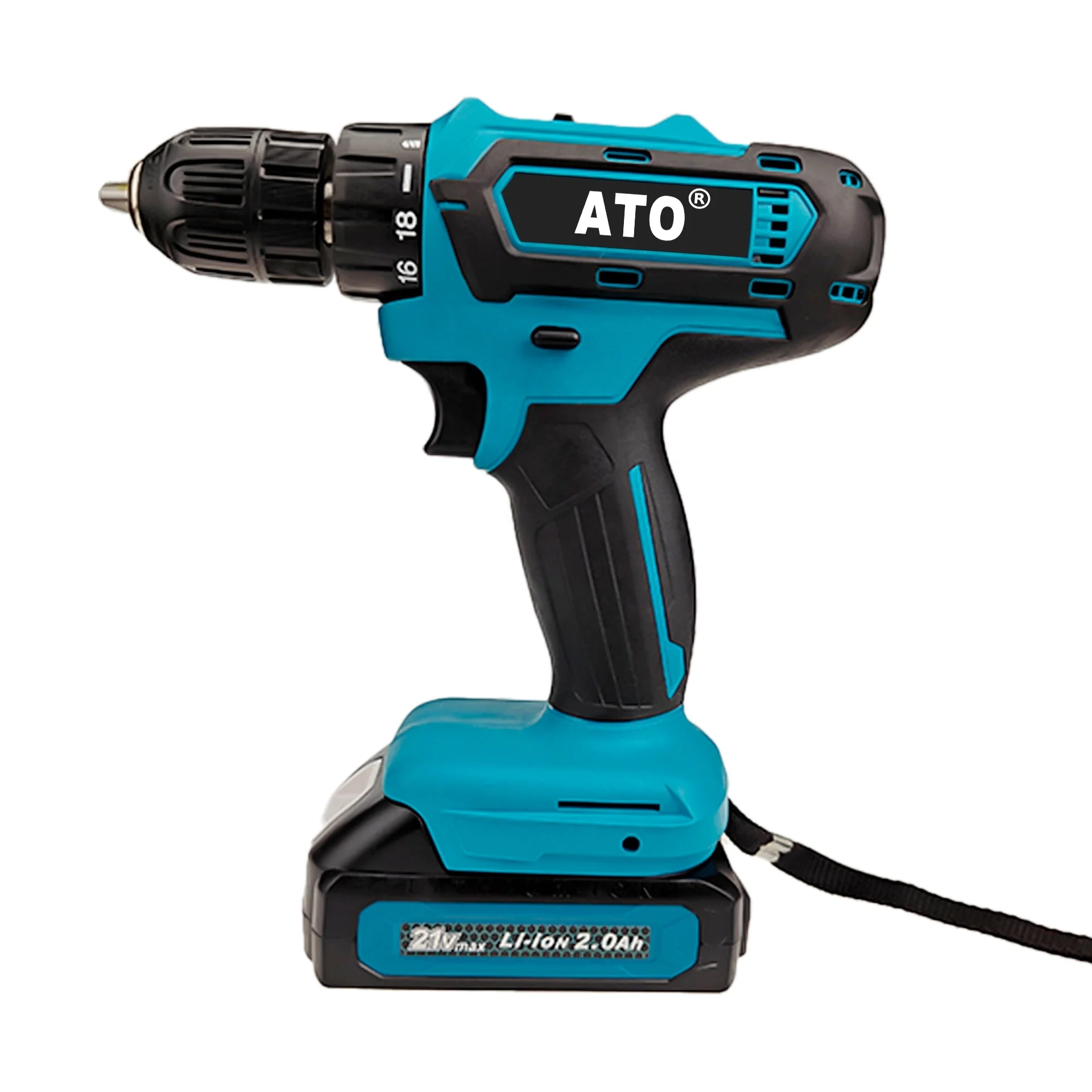 ATO A8013 High Torque to Weight Ratio Power Tools Low Vibration Cordless Driver Strong Power cordless drill ingco