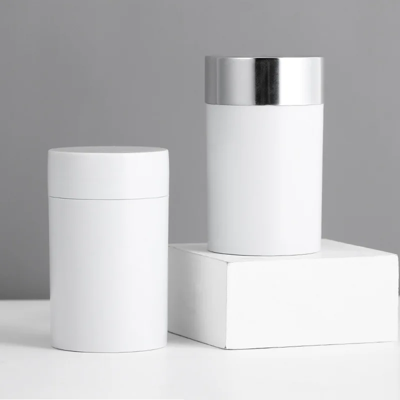 Large Capacity Thickened Pp Plastic Tank 140g Medicine Tablet Packaging Plastic Bottle Wide-mouth Jar Can Custom Logo