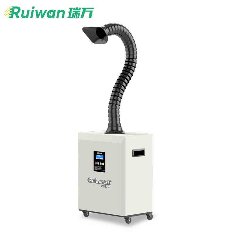 Ruiwan Fume Extractor  for Laser engraving smoking filter welding fume extractor