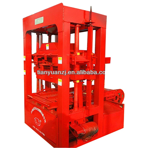 QTJ4-26C Concrete block molding machine / cement brick molds for sale / hand block machine