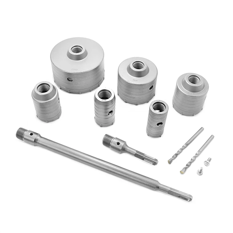 Hammer core cutters Core Cutter max multi size with SDS adapter/wall perforator carbide punch set