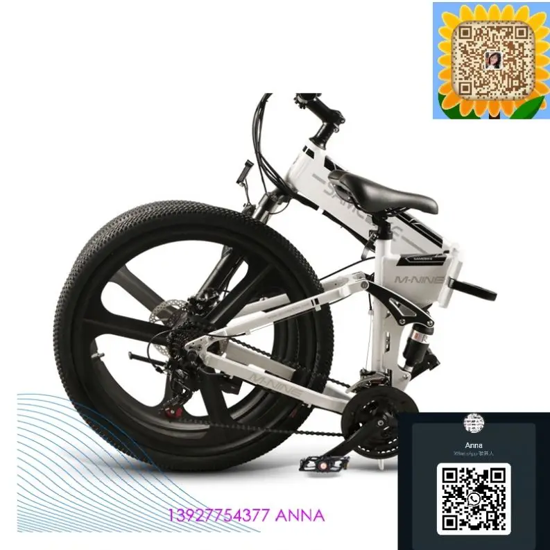 26 inch Moped Electric Bicycle Fashion Europe 48v 350w Motorcycle Folding Motor ebike Frame Power Li-ion Battery Electric Bike