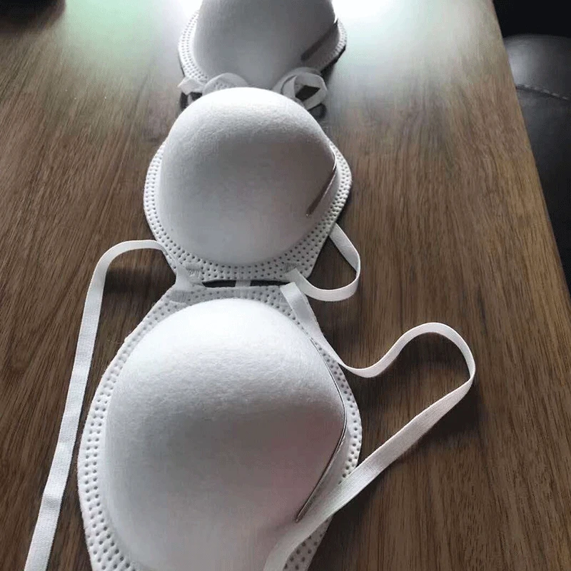 15g-140g KN95  non-woven fabric es hot air cotton filled with needled cotton