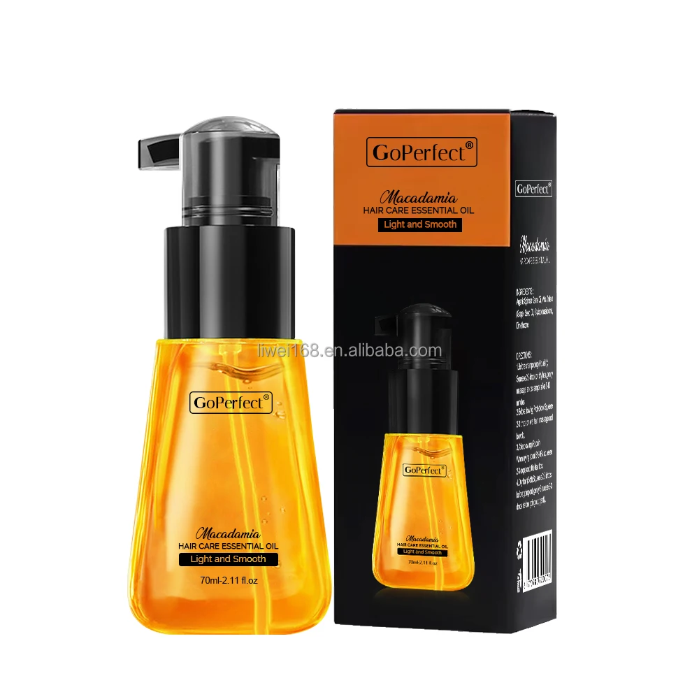 Professional Smooth & Light Hair Care Essential Oil Private Label Hair Oil Natural Essential Oil For Hair Care
