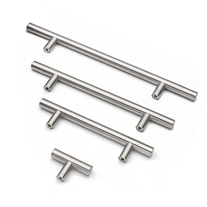 Cabinet Handles Nickel Drawer Pulls Stainless Steel Cabinet Handles Bar Pulls Kitchen Cabinet Hardware Modern Cupboard Door Hand