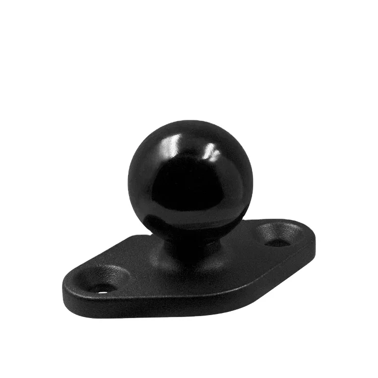 1 inch Ball Head Adapter Diamond Mount Base Mobile phone holder Compatible with double socket arm for RAM Mounts
