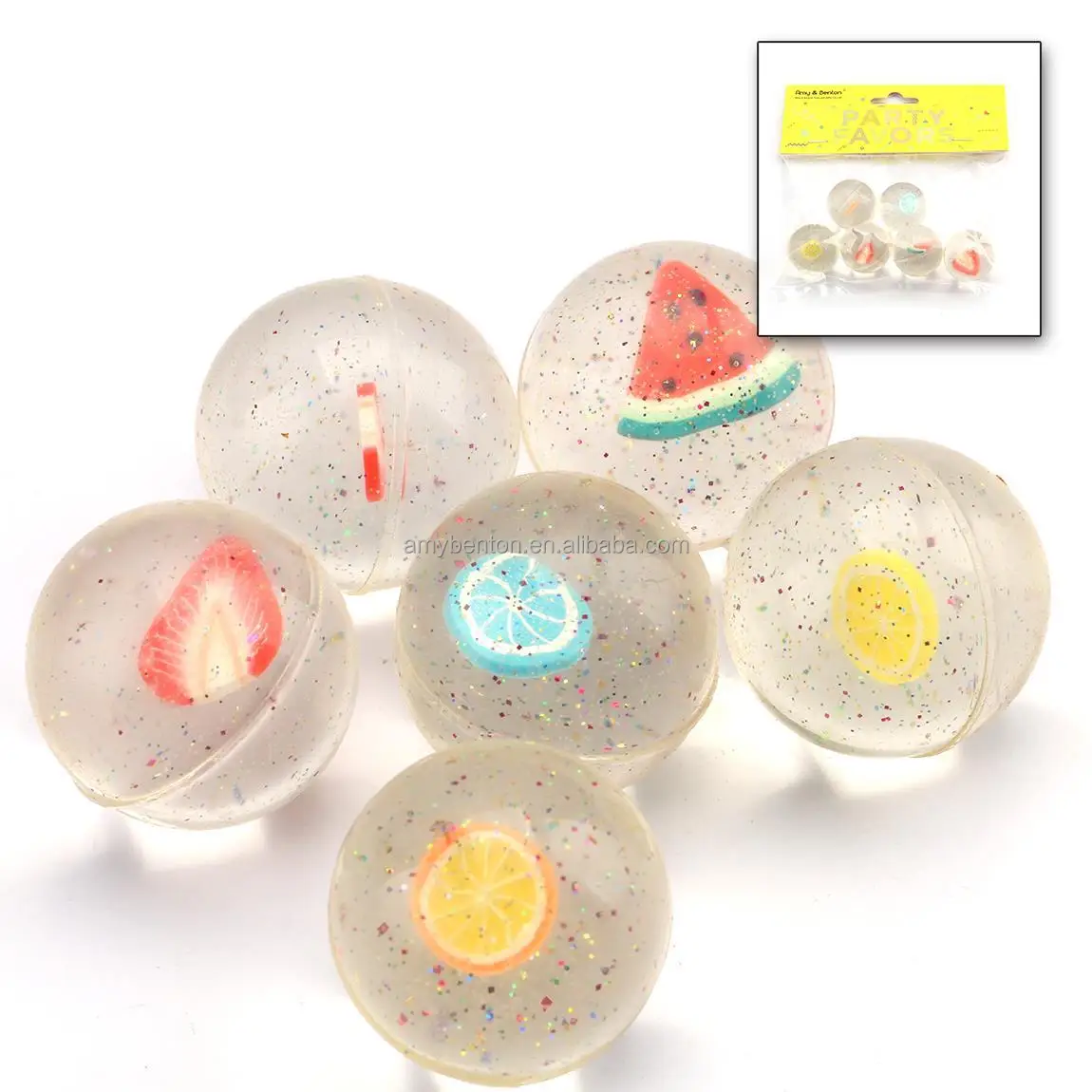 Popular 27mm 32mm 45mm Rubber Bouncy Balls ODM & OEM Capsule Toys for Kids