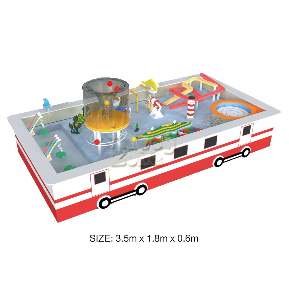 Custom Size Science Museum Exhibit water interactive exhibits equipment indoor playground educational play set for kids