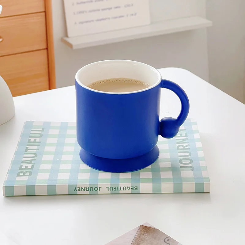 Ceramic Cup ins High appearance Level Milk  Water Cup Girls home Cream Ice Cream Coffee Cup mug Mug