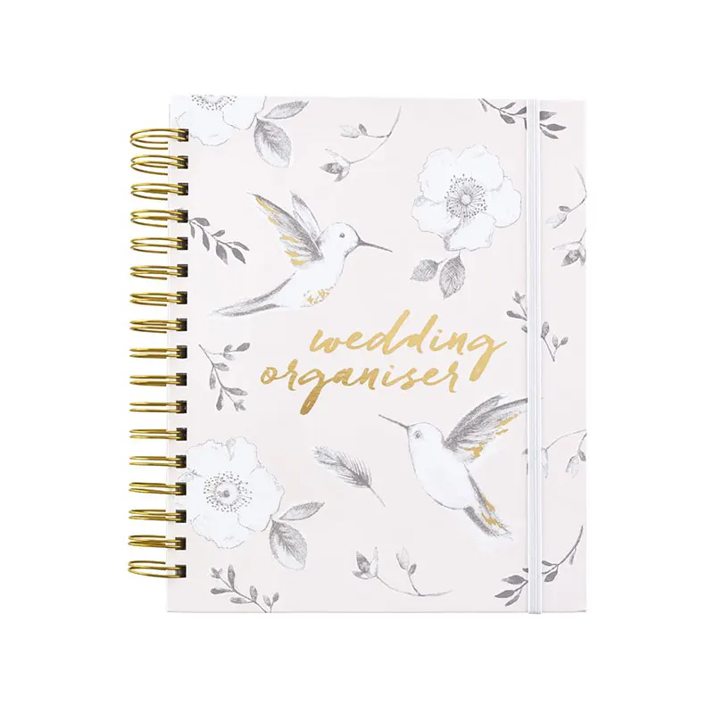 Custom Recycled Paper Wedding Planner wholesale wedding planner books