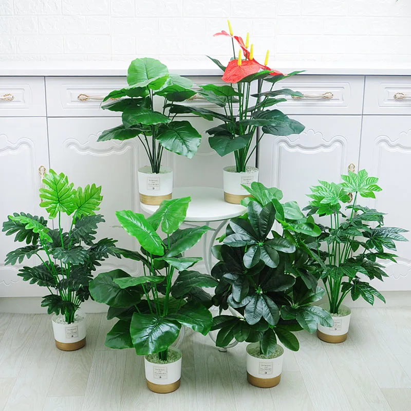 Скандинавская модель ins маленькие горшечные растения украшение для гостиной настольные украшения домашние зеленые