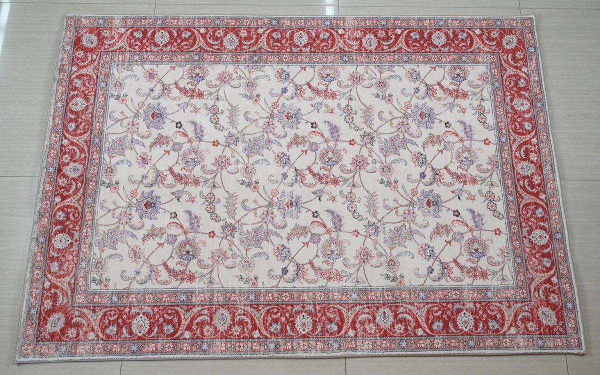 Оптовая ПРОДАЖА Винтажный стильный ковер для гостиной полиэфирный бархатный 3D Печатный декоративный пола