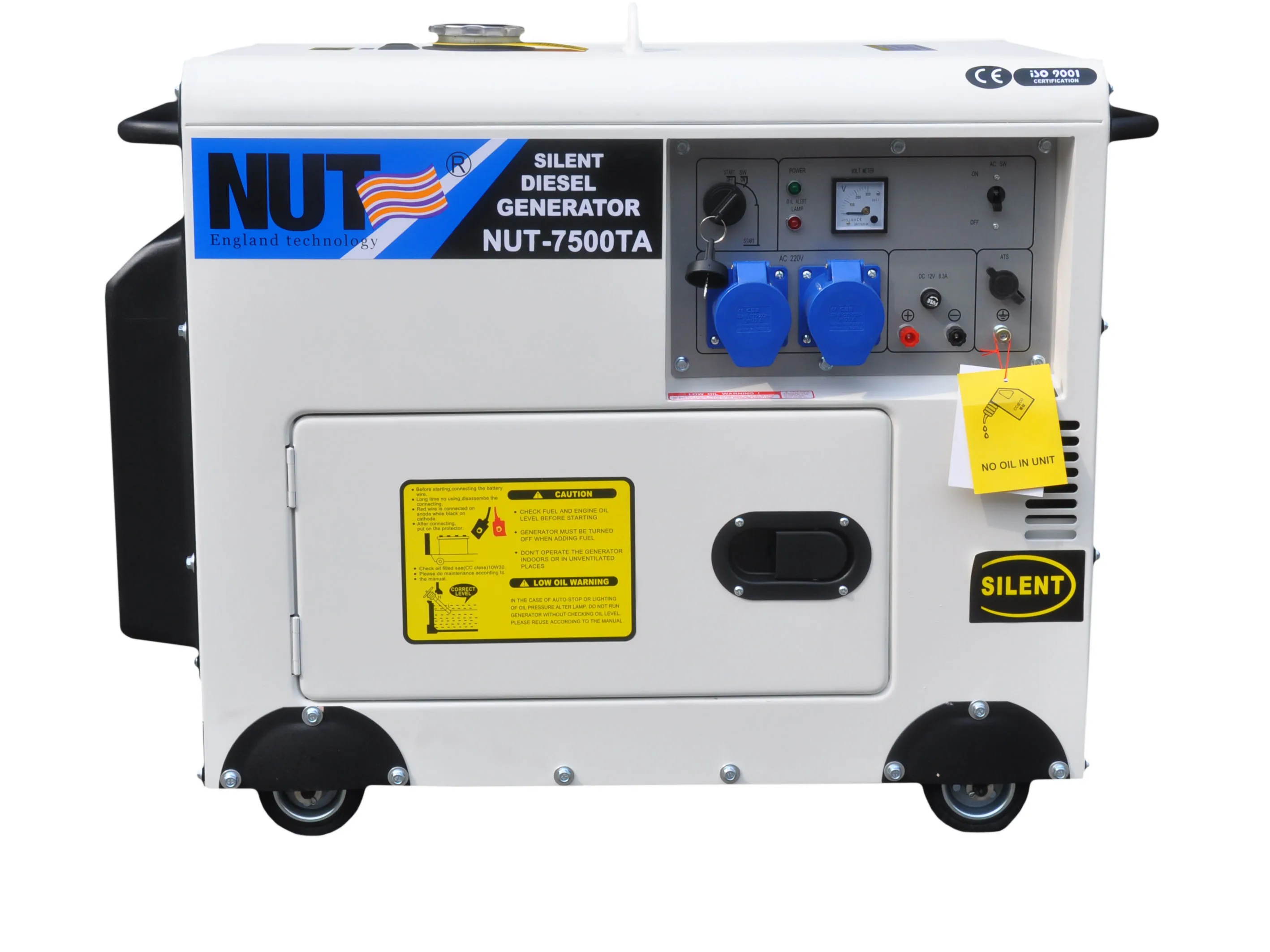 NUT 2.5KVA 6.5KVA 8KVA 7.5KVA 10KVA silent home generator Wind  power generator diesel generator