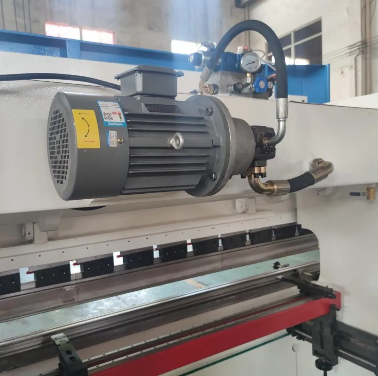 Hydraulic Press Brake, Folding Bender with E21 Controller, NC Sheet Metal Bending Machine for Multi Angle Forming