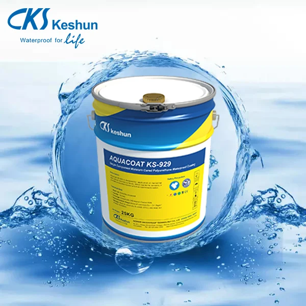 KS-929 25 kg bucket single component moisture cured roof polyurethane waterproof coating