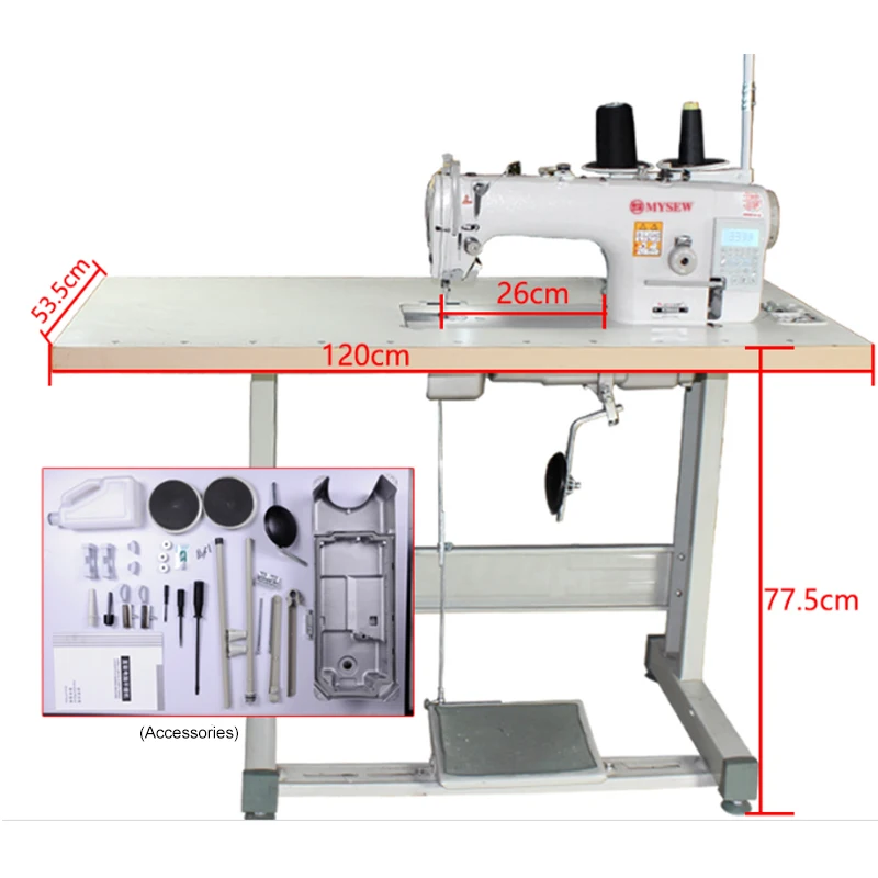 MRS9000C-3 juki High speed solid bar thread rolling machine industrial sewing machine for garment trimming suction machine