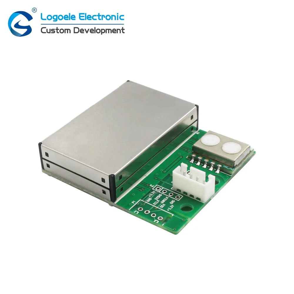  Indoor Air Monitoring CH2O Humidity And Temperature Monitor Formaldehyde CO2 TVOC Gas Quality
