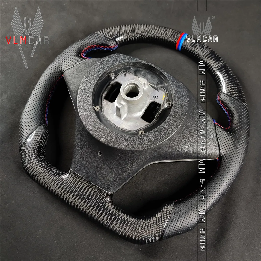 Carbon fiber steering wheel for BMW E60 M5 5Series/All BMW models can be customized