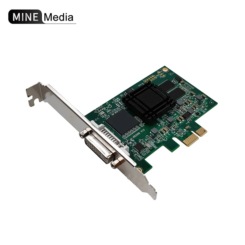 1ch PCIe DVI HDMI VGA YPbPr 1080p video capture card