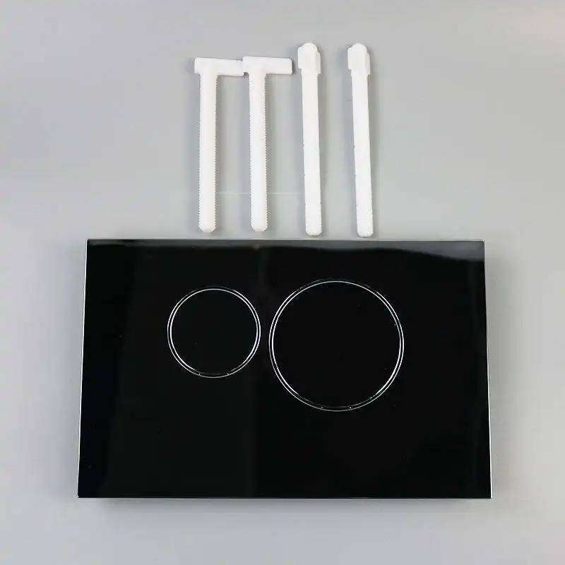 Push Plate Embedded Water Tank Button Wall Mounted Dual Flush Quick Replacement Panel