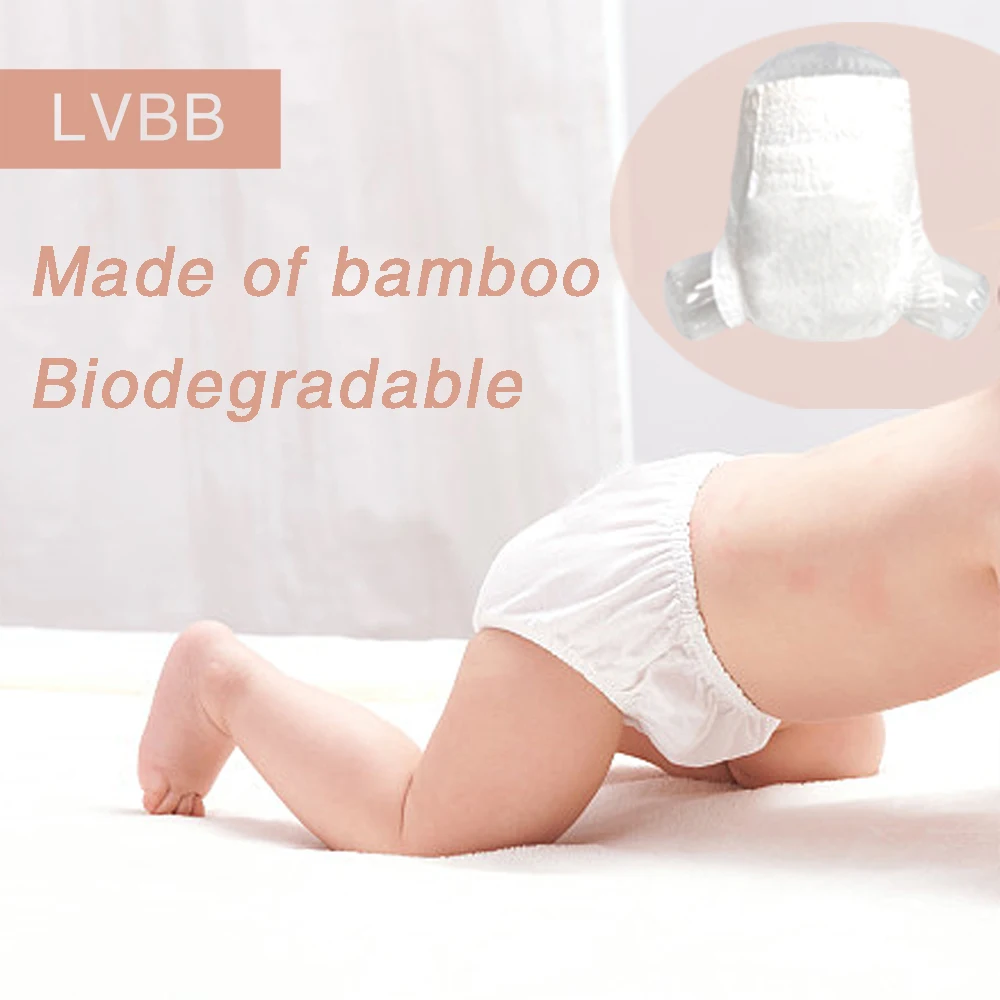 2021 OEM&ODM wholesale manufacturers breathable soft warm nappies ecological bamboo disposable baby diaper