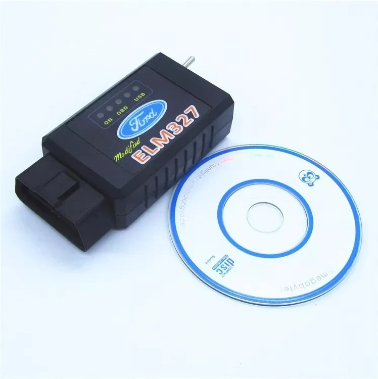Car Diagnostic Tool Blueteeth Car Sacanner with Switch MS CAN to HS CAN BT ELM327 V1.5 car Obd2 PICIBF25K80  for Ford Mazda
