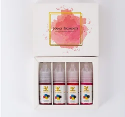 Semi Permanent Makeup Pigment for Eyebrow Lip and Scalp Micropigmentation Microblading Pigment Set Semi Cream Pigments Set