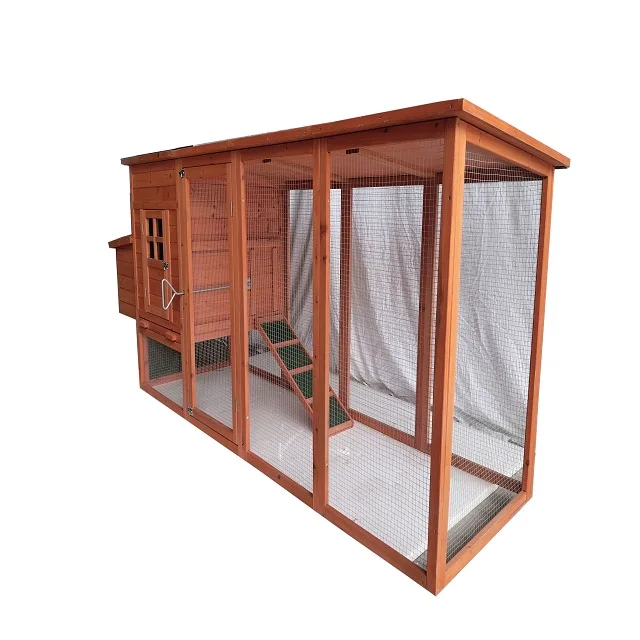 2022 New styles Wood House Pet Cage for Small Animals waterproof chicken coop hen house for sale