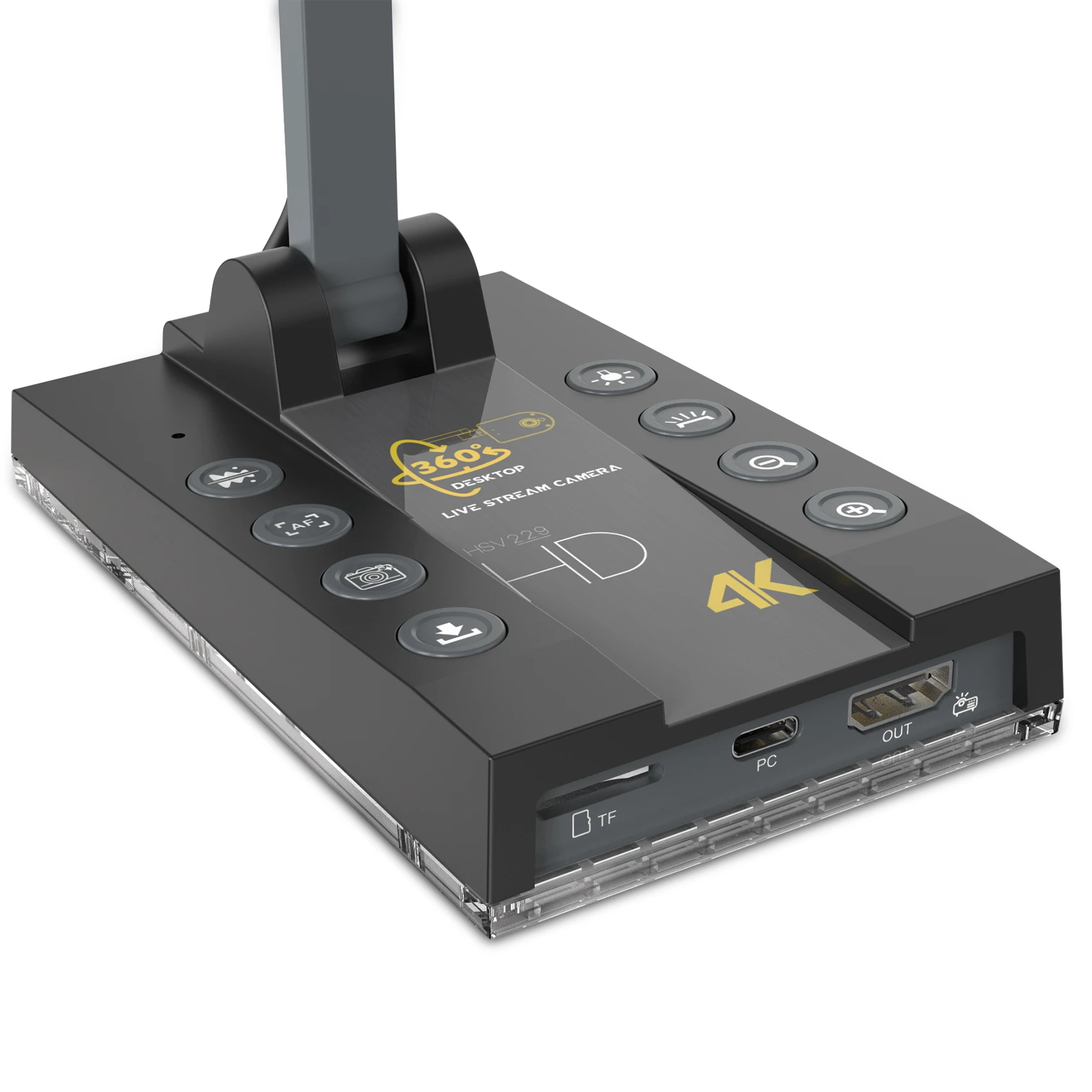 HD/USB 4K 13MP Desktop Camera Document Camera