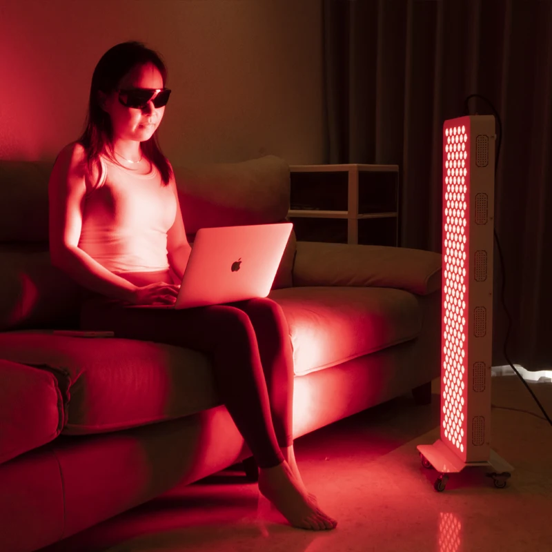 New Arrival Full Body Red Infrared Light Therapy Led Red Light Therapy Stand for Beauty Salon Red Light Therapy Panel