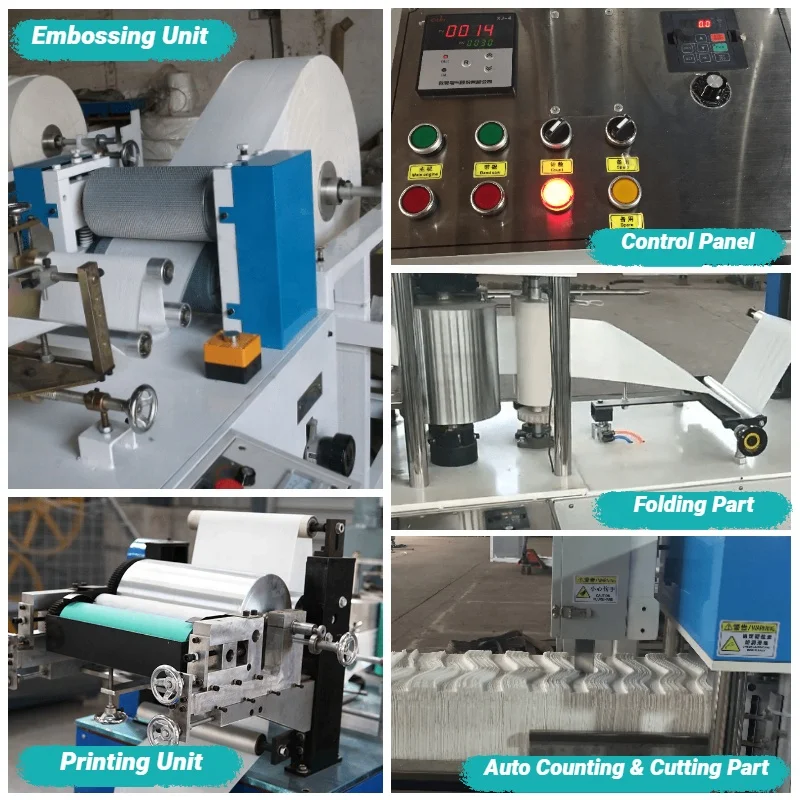 small business machine ideas equipment for the production of table napkin paper