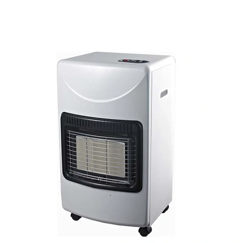 Slim Body Gas and Electric Living Room Infrared Ceramic Mobile Gas Room Heater