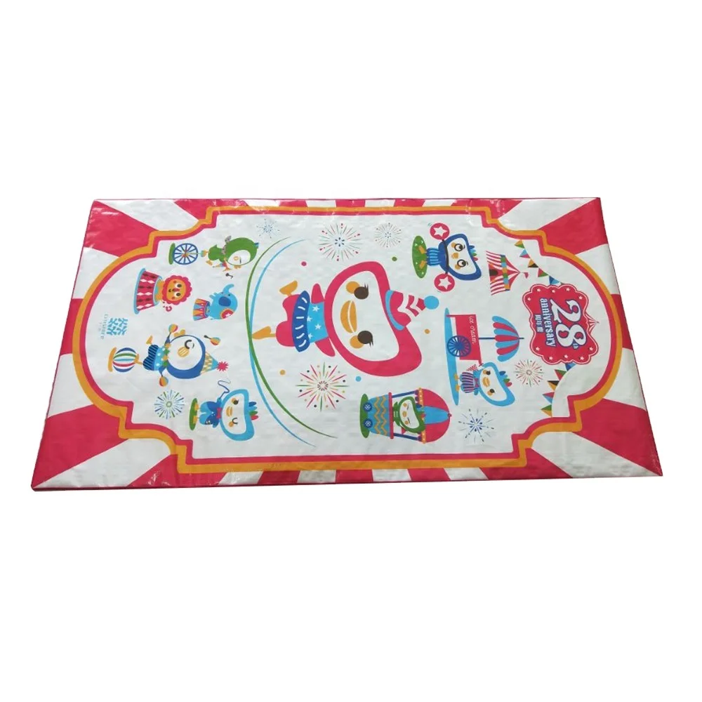 Wholesale outdoor camping portable PP woven beach mat