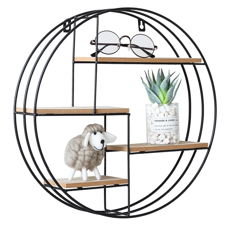 Rustic Custom Wooden Floating Frame Wall Shelf