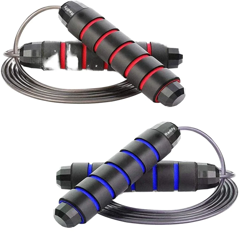 2024 Factory Wholesale High Quality Custom Fitness Weighted Adjustable Gym PVC Long Handles Jump Rope Skipping Rope Heavy