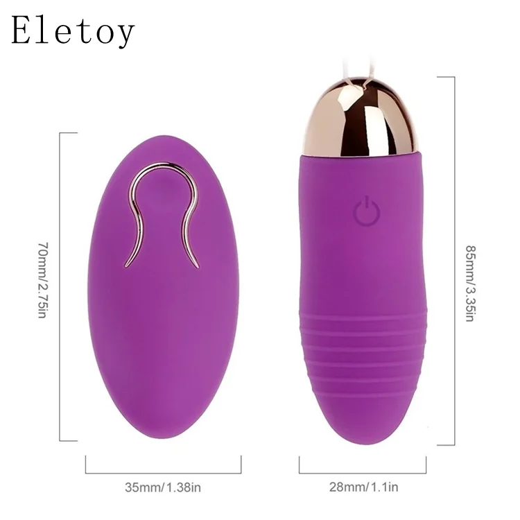 Eletoy Usb rechargeable vibrator love vibrating egg app remote control sex toy for female