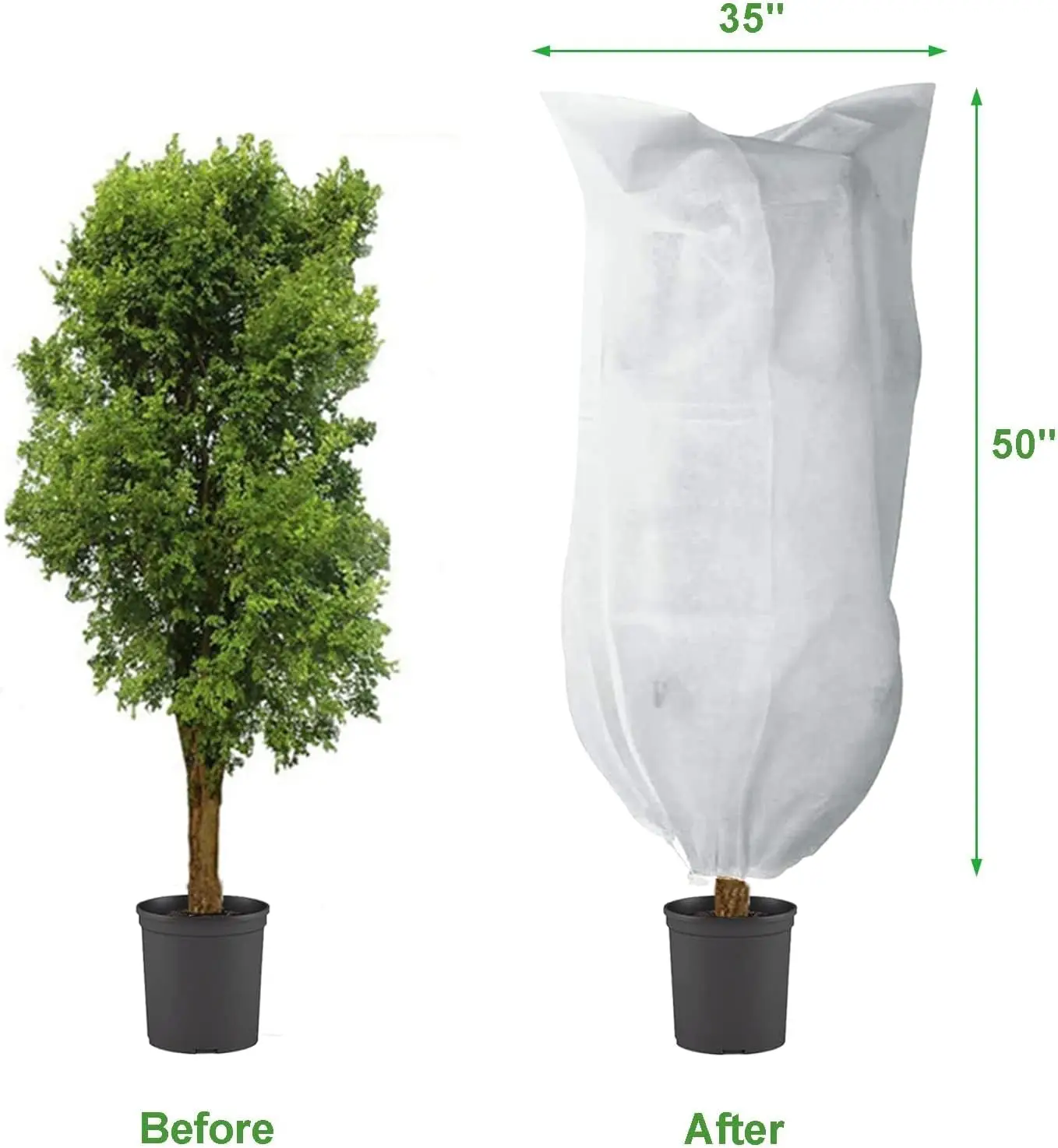 PP Spunbond Nonwoven Fabric Frost Protection Bags  for Greenhouse