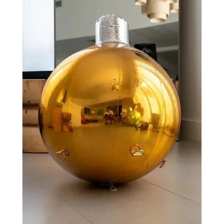 Big shiny balls inflatable large mirror spheres giant mirror ball for Christmas parties holidays wedding events Decorations