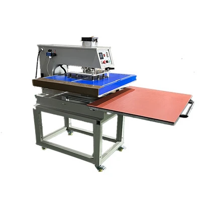 Large Format Smooth Swing Touch LCD Heat Press Machine Heavy Duty 80x100 Sublimation Machine Garment Fabric Printing Provided