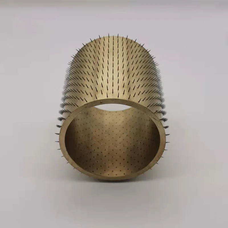 brush Cold perforation pinned cylinder, needle roller, perforating roll