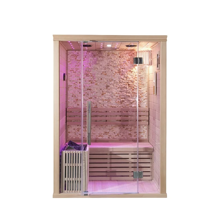 3 persons hemlock material wood steam sauna room wholesale