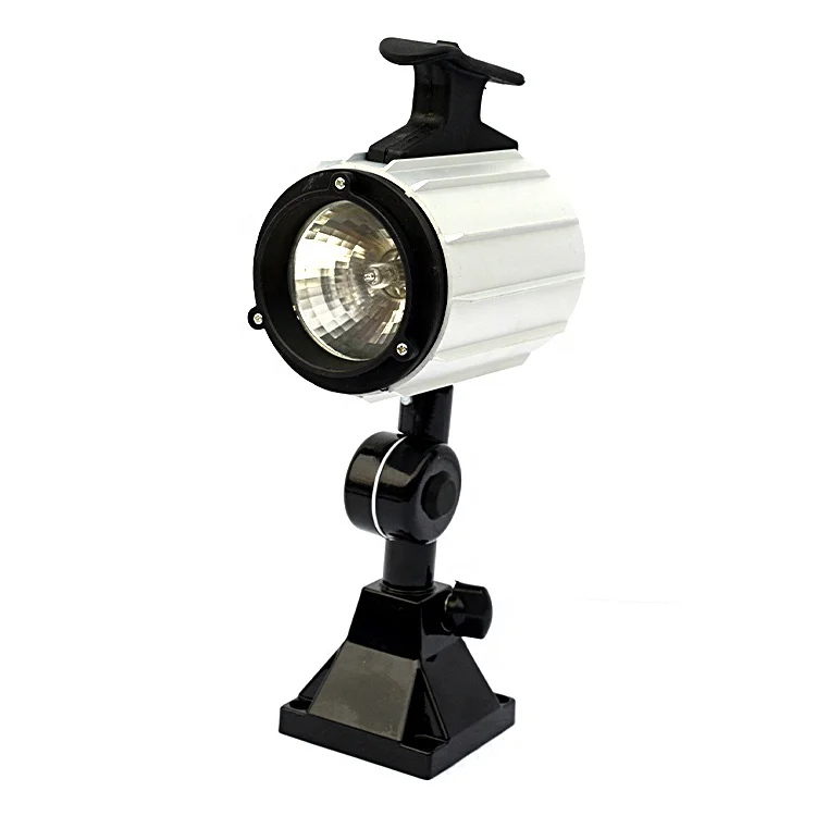 12w Industrial Machine Light Ip68 110-220v Adjustable Short Arm Led Work Light For Lathe Cnc Milling Drilling Machine