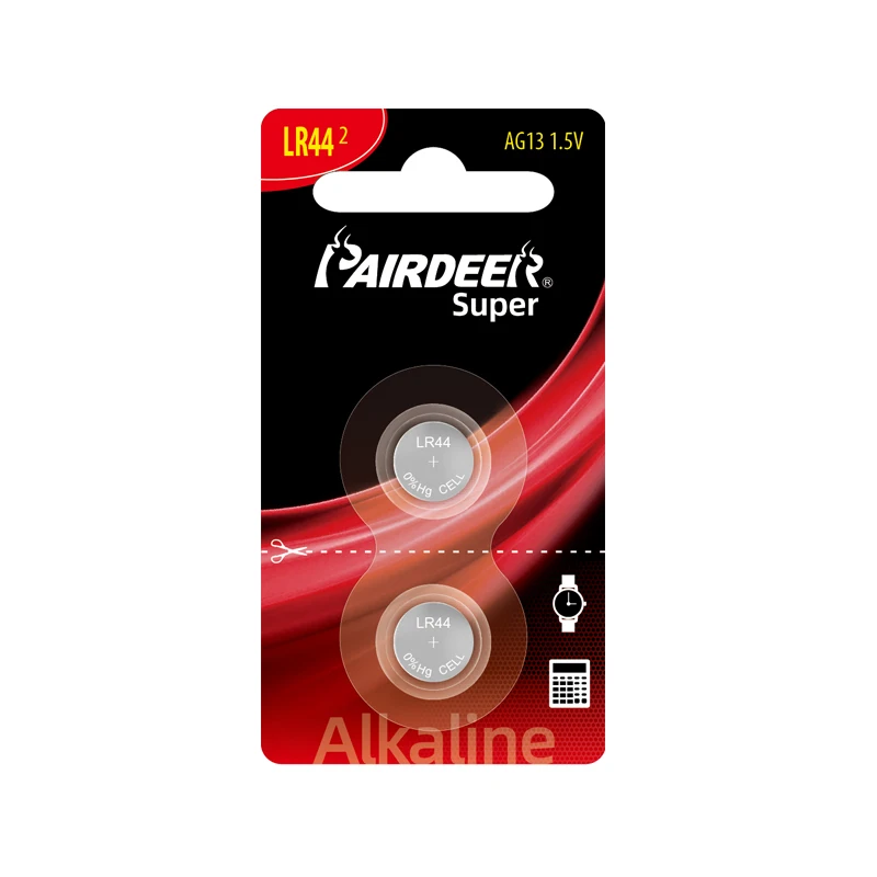 LR44 115AMH alkaline lir2450 PAIRDEER lithium ion button cell batteries pilas 3.6v