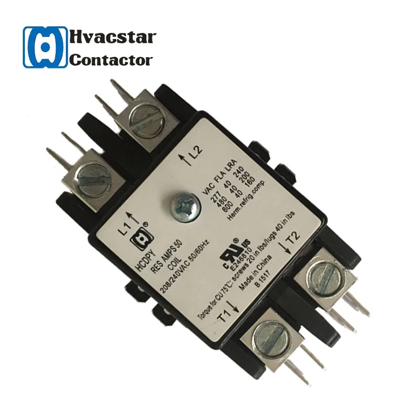 Air Conditioner HVAC Definite Purpose SA Brand magnetic 2 Poles Electronic AC Contactor 40A for air conditioner