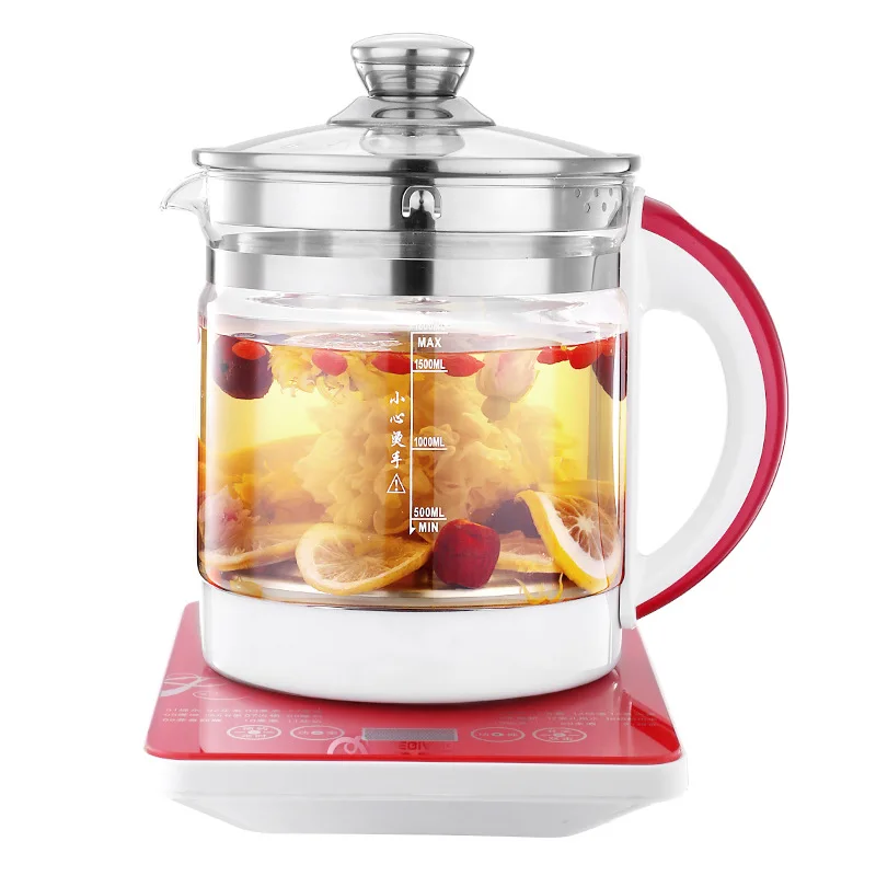 Health pot 1.8 L  Water Glass Electronic Home Appliances Boil Dry Protection Electric Kettle